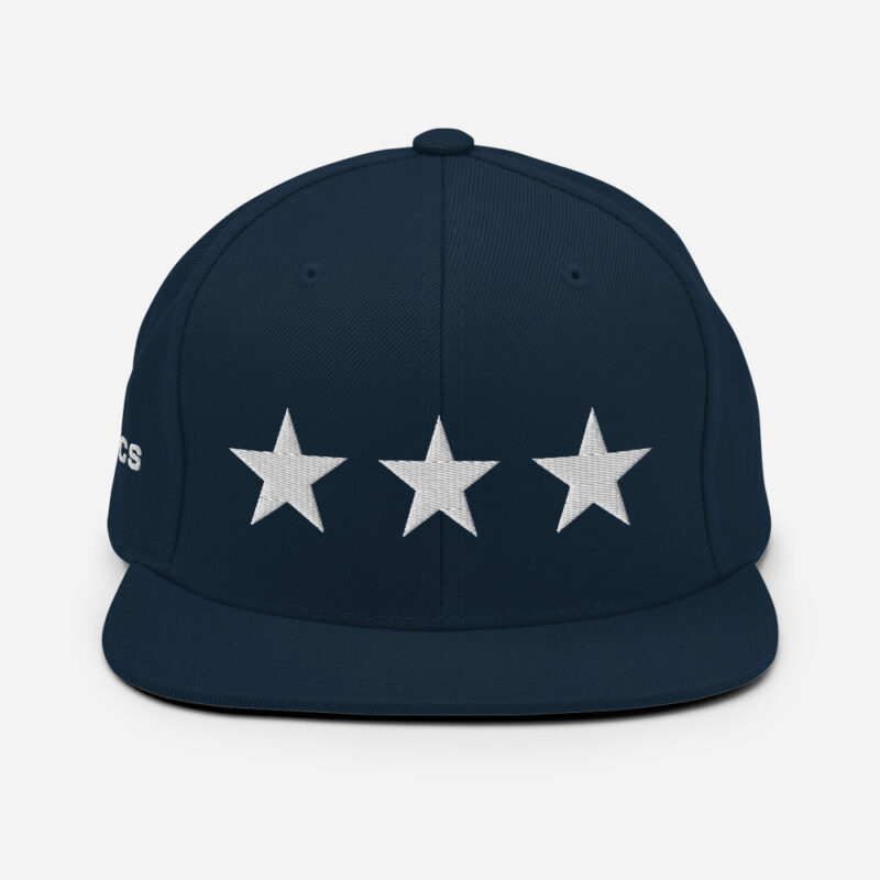 3 Stars DFUTCS Snapback Hat (DC) - Image 3