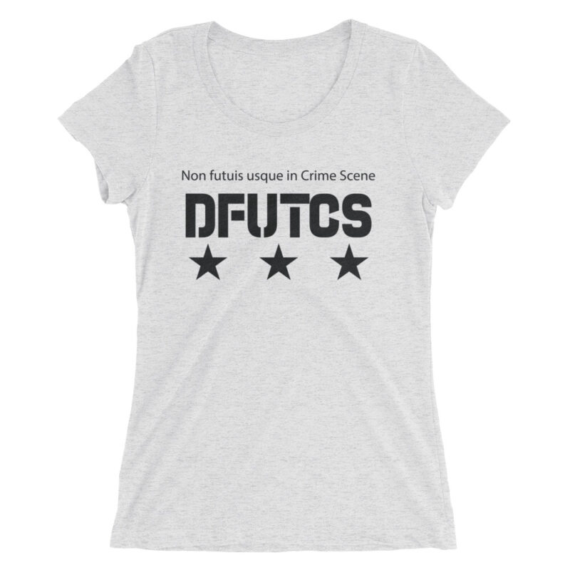 Ladies' DFUTCS Short Sleeve T-shirt (DK) - Image 8